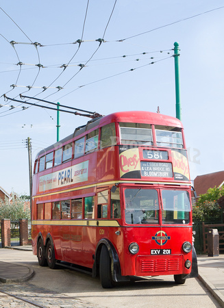 London Trolley Bus Route 581