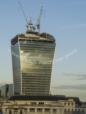 London - The Walkie-Talkie under construction