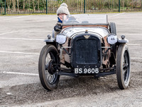 Vintage cars VSCC New Year Driving Tests Brooklands Museum February 2015