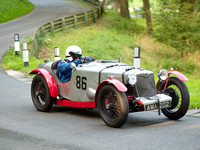 Vintage cars VSCC  Prescott Hill Climb 2023