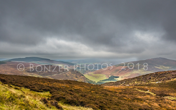 Storm over the Wicklow Mountains