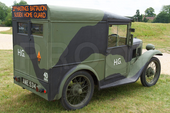 1931 Austin 7 Van Sussex Home Guard AME 534