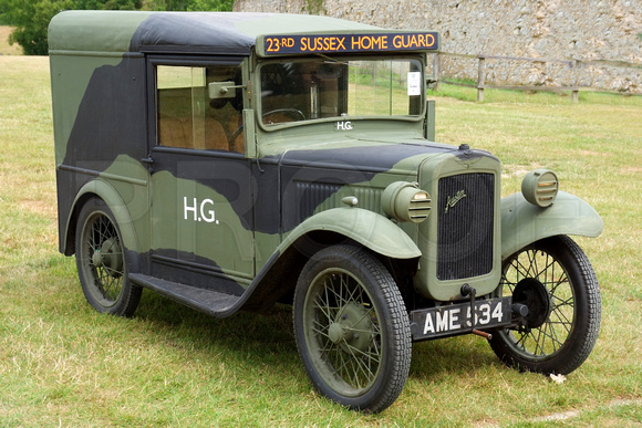 1931 Austin 7 Van Sussex Home Guard Livery AME 534