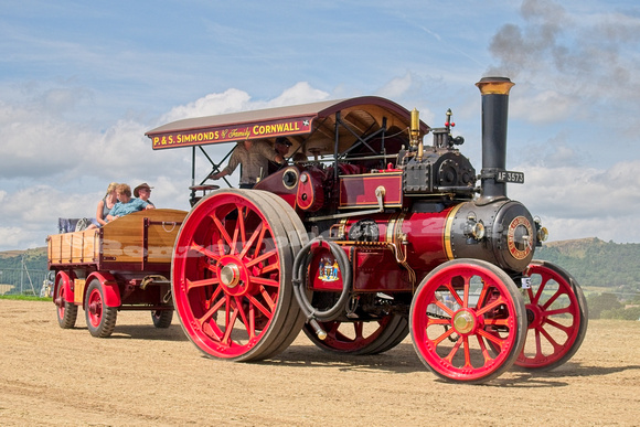 Clayton and Shuttleworth No 48656  Traction Engine Sonsie Quine