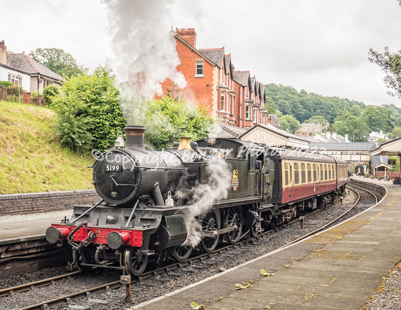 BR Prairie  5101 class 2-6-2T locomotive 5199