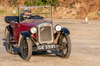 Vintage cars VSCC New Year Driving Tests Brooklands Museum Jan 2020