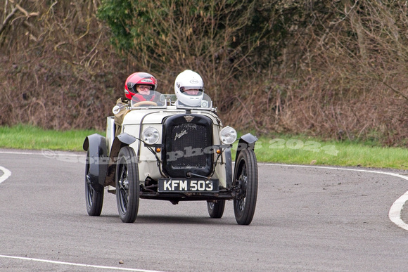 Austin 7 Special  at Curborough    ~  Ian Bancroft1