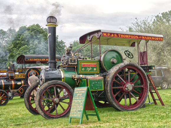 Clayton & Shuttleworth Steam Tractor