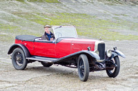 Vintage cars VSCC New Year Driving Tests Brooklands Museum 2012