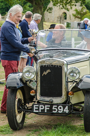 Austin 7 Special - Class S trophy -  Howard Wright