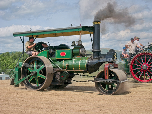 Aveling Barford No AC606 Steam Roller prince of Wales